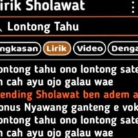 Sholawat Lontong Tahu Lontong Sate, Allahumma Sholli Wasasallim Ala Sayyidina Wa Maulana Muhammadin